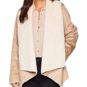 Kenneth Cole Faux Suede Coat
